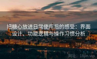 把糖心放进日常使用后的感受：界面设计、功能逻辑与操作习惯分析
