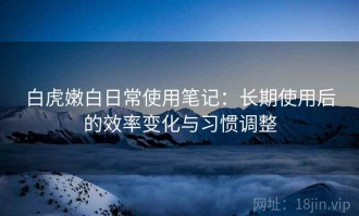白虎嫩白日常使用笔记：长期使用后的效率变化与习惯调整