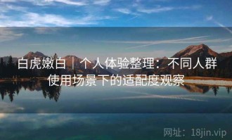 白虎嫩白｜个人体验整理：不同人群使用场景下的适配度观察