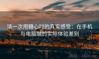 第一次用糖心时的真实感受：在手机与电脑端的实际体验差别