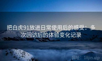 把白虎91放进日常使用后的感受：多次回访后的体验变化记录