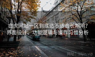 白虎网站一区到底适不适合长期用？界面设计、功能逻辑与操作习惯分析