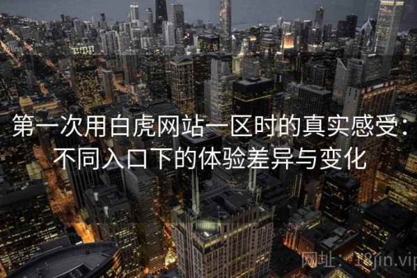 第一次用白虎网站一区时的真实感受：不同入口下的体验差异与变化