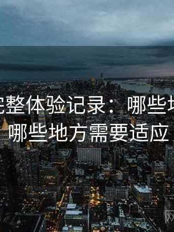 白虎91完整体验记录：哪些地方好用，哪些地方需要适应