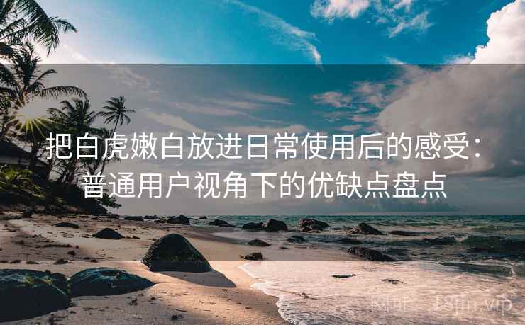 把白虎嫩白放进日常使用后的感受：普通用户视角下的优缺点盘点