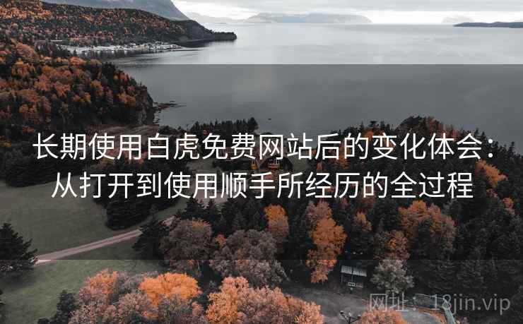 长期使用白虎免费网站后的变化体会：从打开到使用顺手所经历的全过程