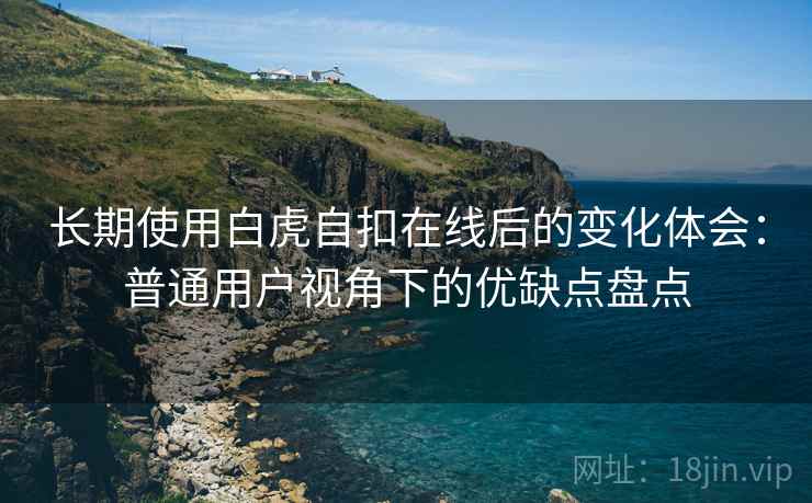 长期使用白虎自扣在线后的变化体会：普通用户视角下的优缺点盘点